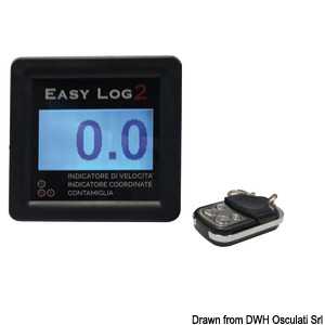 Indicateur de vitesse GPS Easy Log sans transducteur