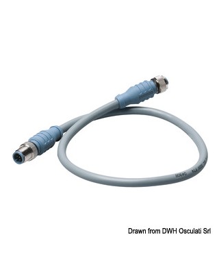 Câble mâle/femelle connecteur NMEA 2000 1M