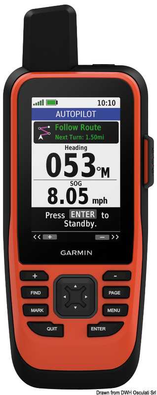 GPSMAP portable 86i Accelerometer barometric altimeter et compass